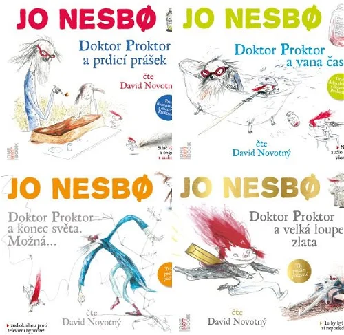 Přečtete si více ze článku Audioknihy Doktor Proktor
